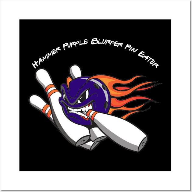 Hammer Purple Ball Wall Art by DRP Designs